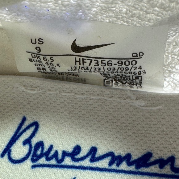 Nike Alphafly 3 Prototype Bowerman White Blue Orange Running Shoes NWT Size 9 main image 9